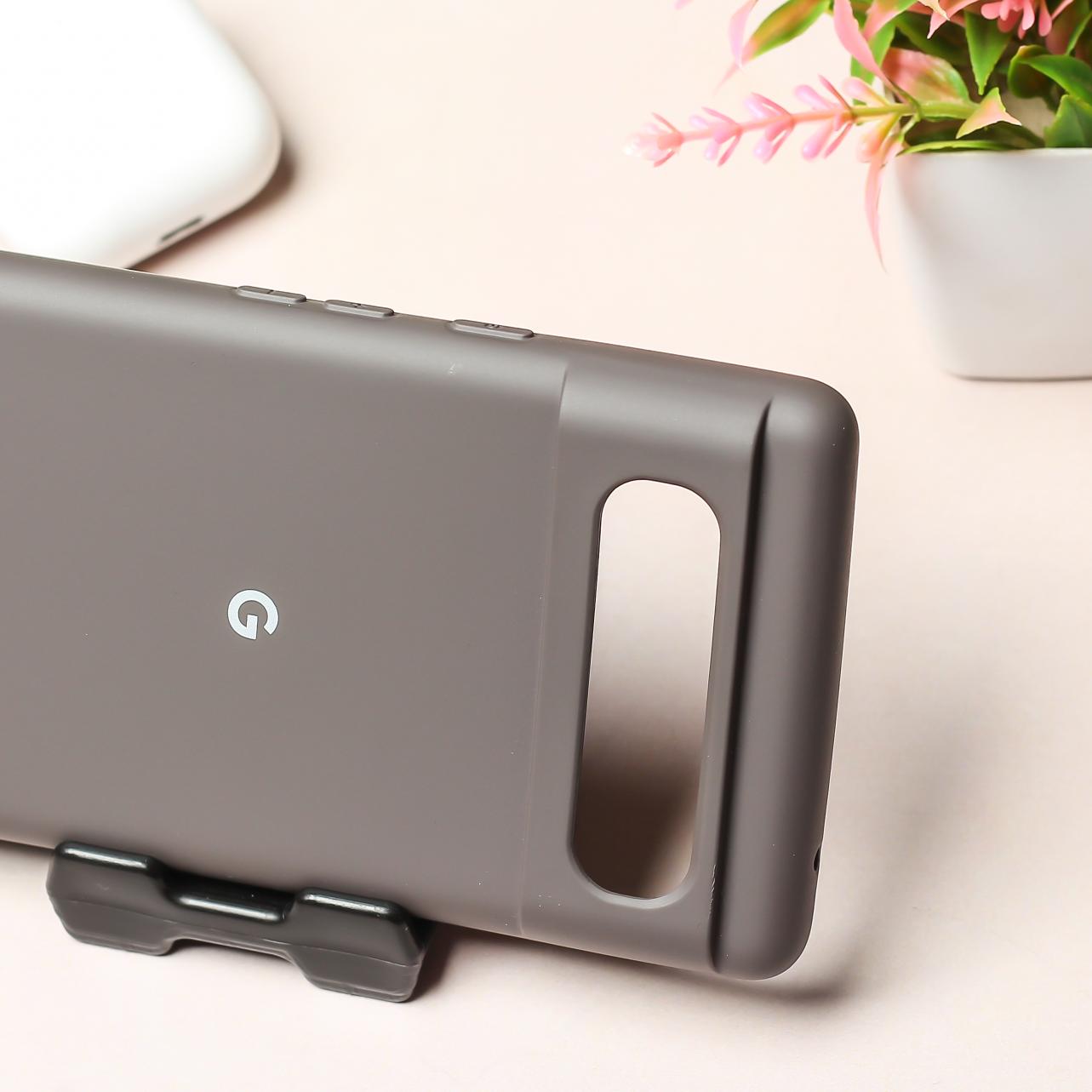 Grey Original Silicone case for Google Pixel 7A