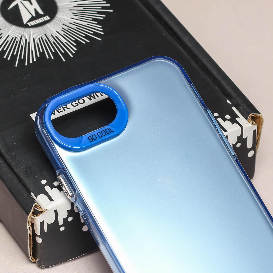 Blue Rgiem Slim Slicone Non-Yellowing Protective Case for Apple Iphone X/XS