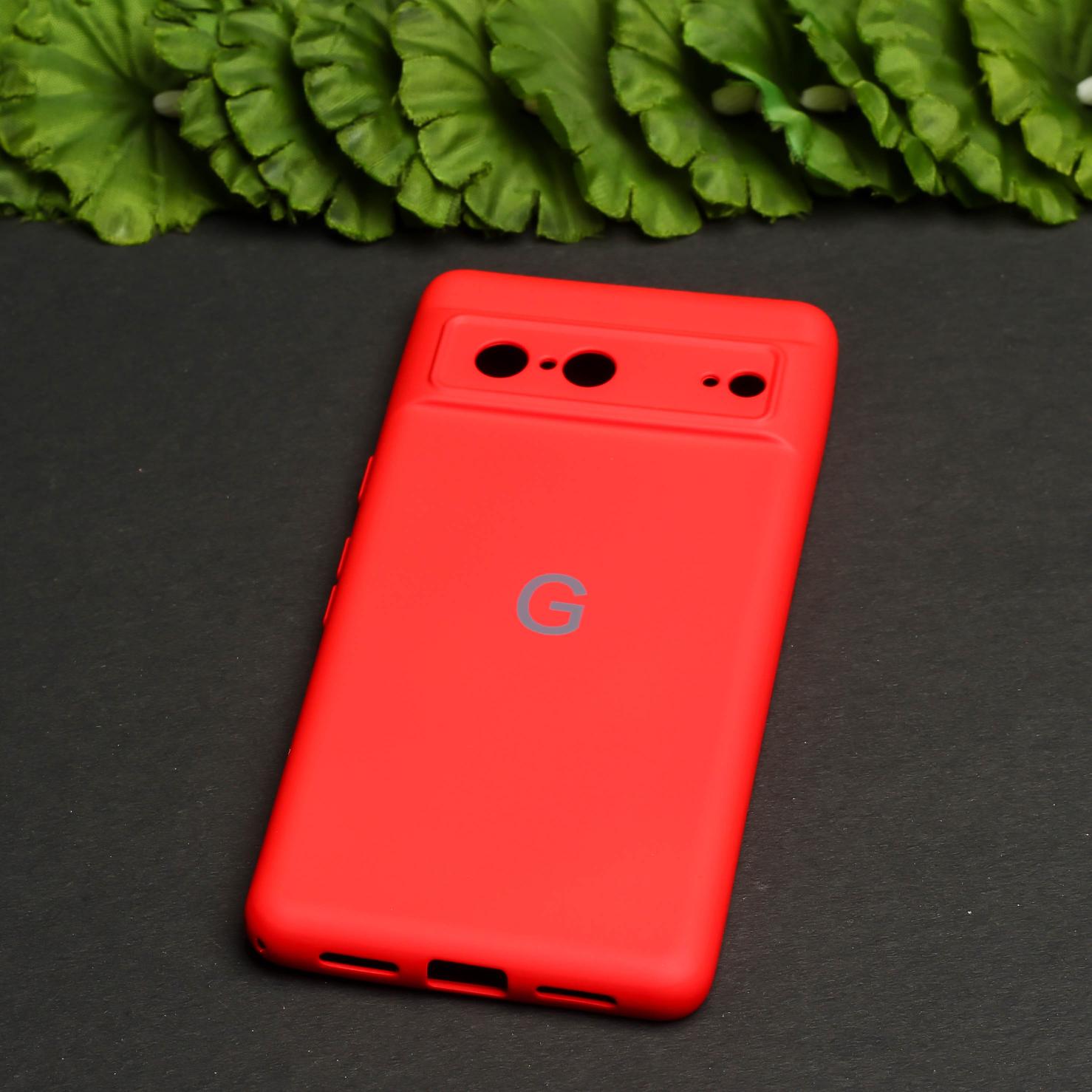 Red Camera Original Silicone case for Google Pixel 6 Pro