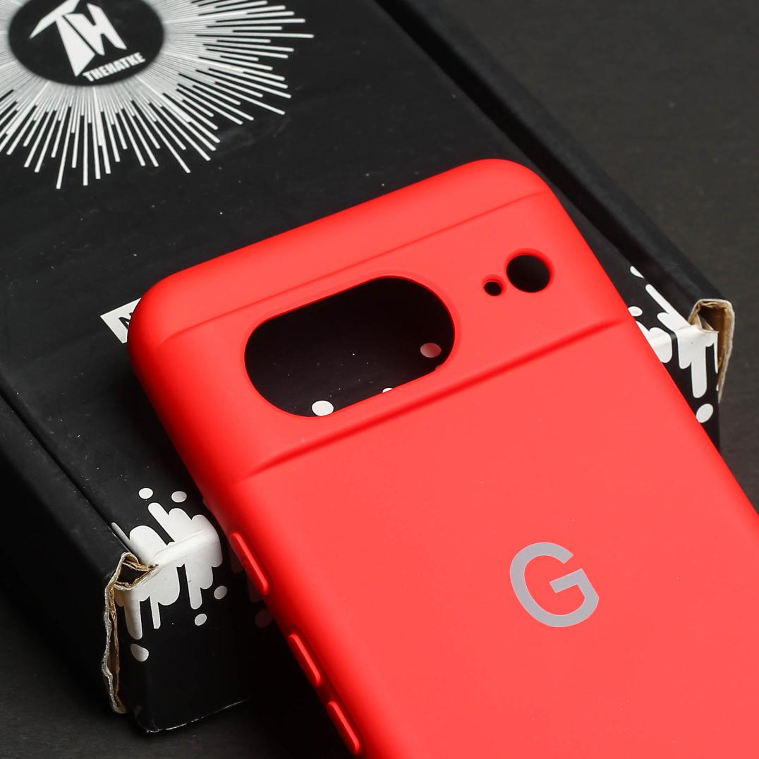 Red Camera Original Silicone case for Google Pixel 8