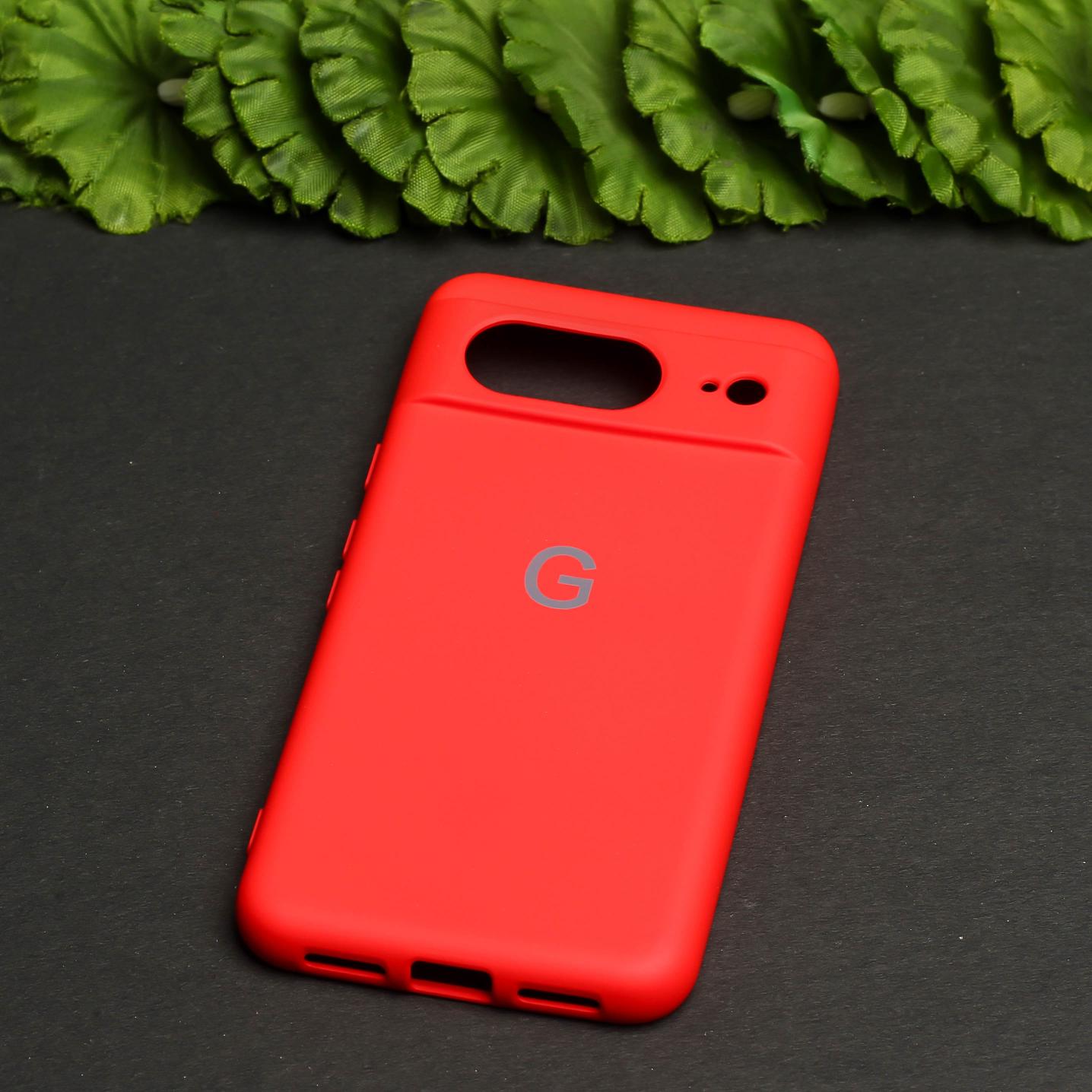 Red Camera Original Silicone case for Google Pixel 8