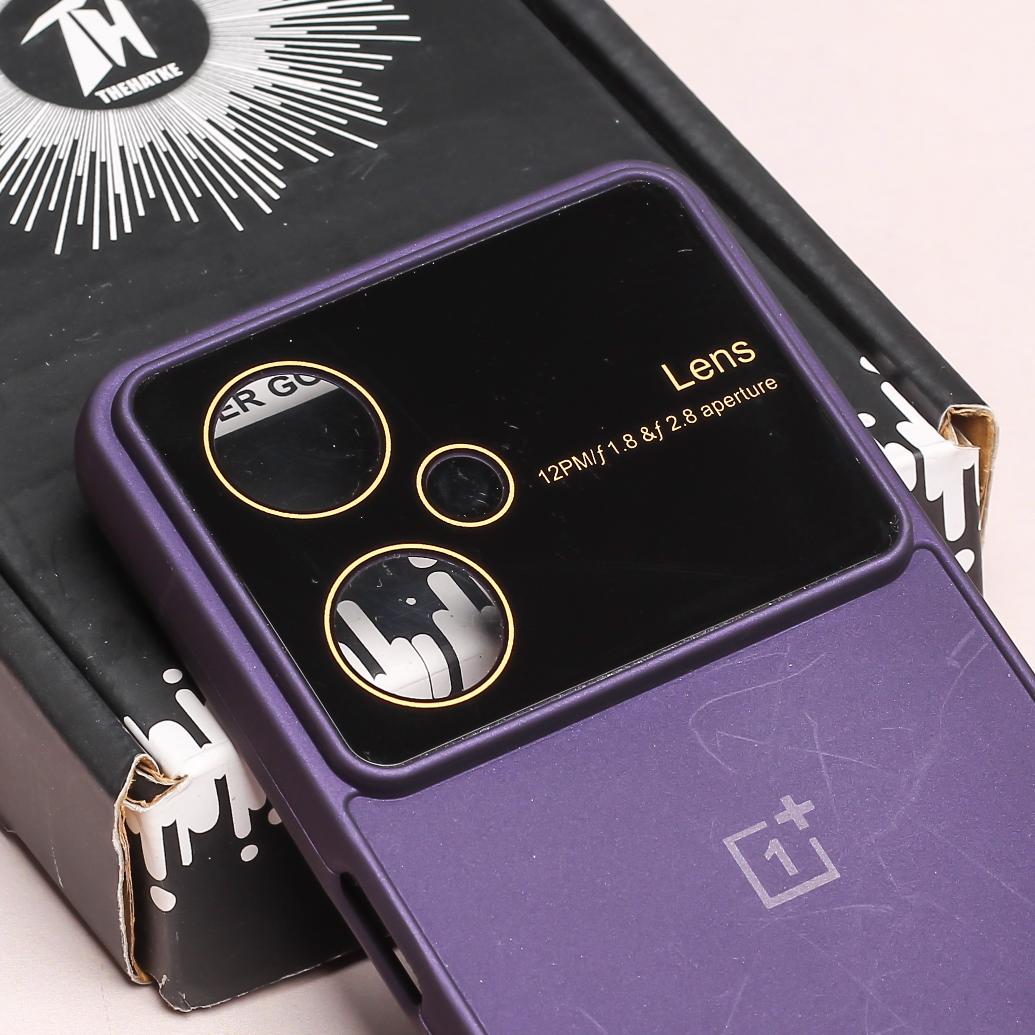 Spoov Luxury Deep Purple Silicone Case for Oneplus Nord CE 3 Lite