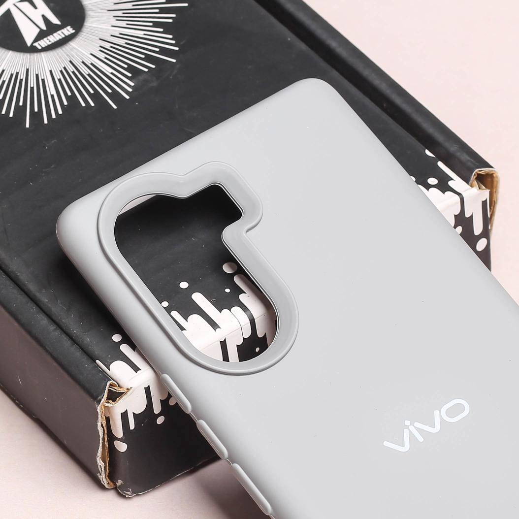 Light Grey Original Silicone case for Vivo V29E