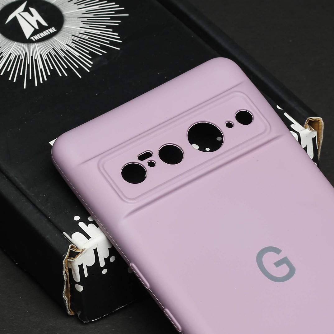 Lavender Camera Original Silicone case for Google Pixel 7 Pro