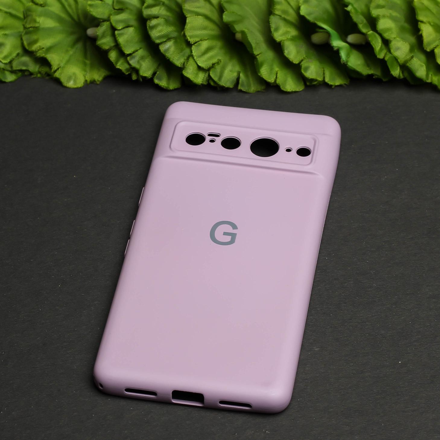 Lavender Camera Original Silicone case for Google Pixel 7 Pro