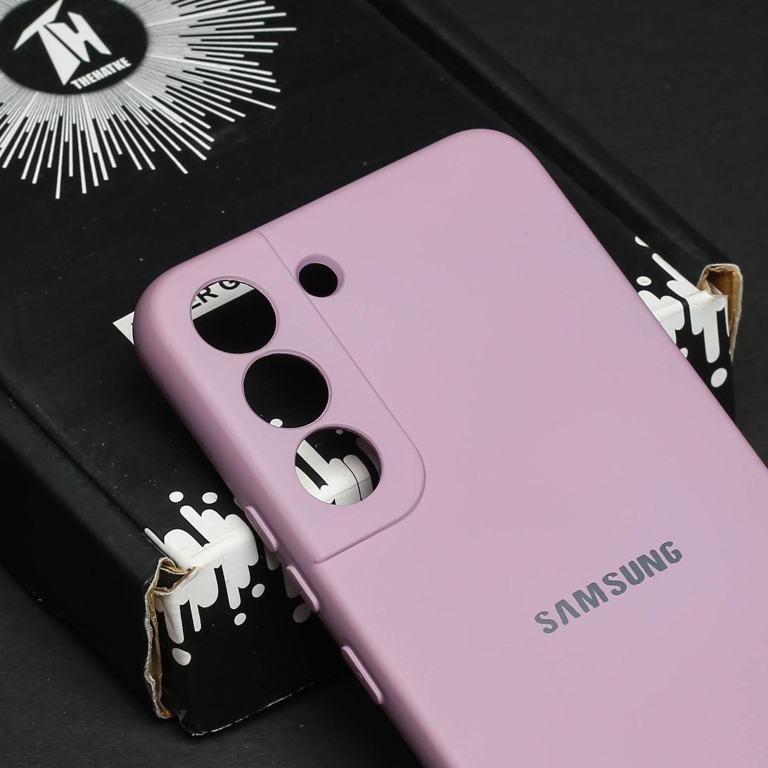 Lavender Original Camera Silicone case for Samsung S21 FE