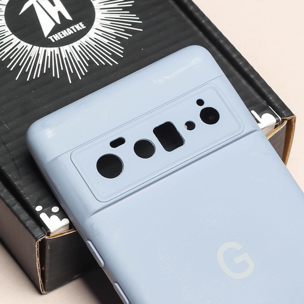 Blue Camera Original Silicone case for Google Pixel 6 Pro