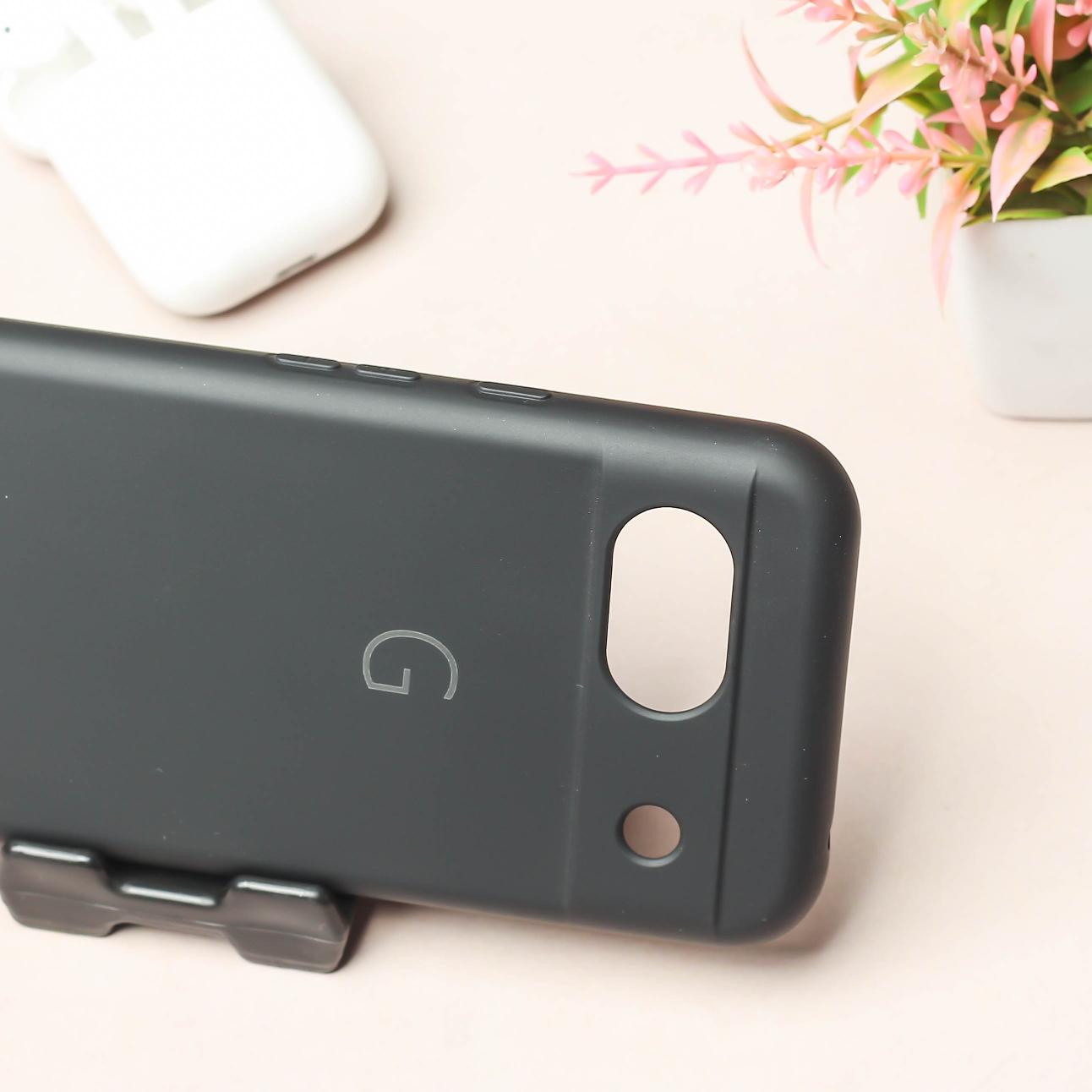 Black Camera Original Silicone case for Google Pixel 8a
