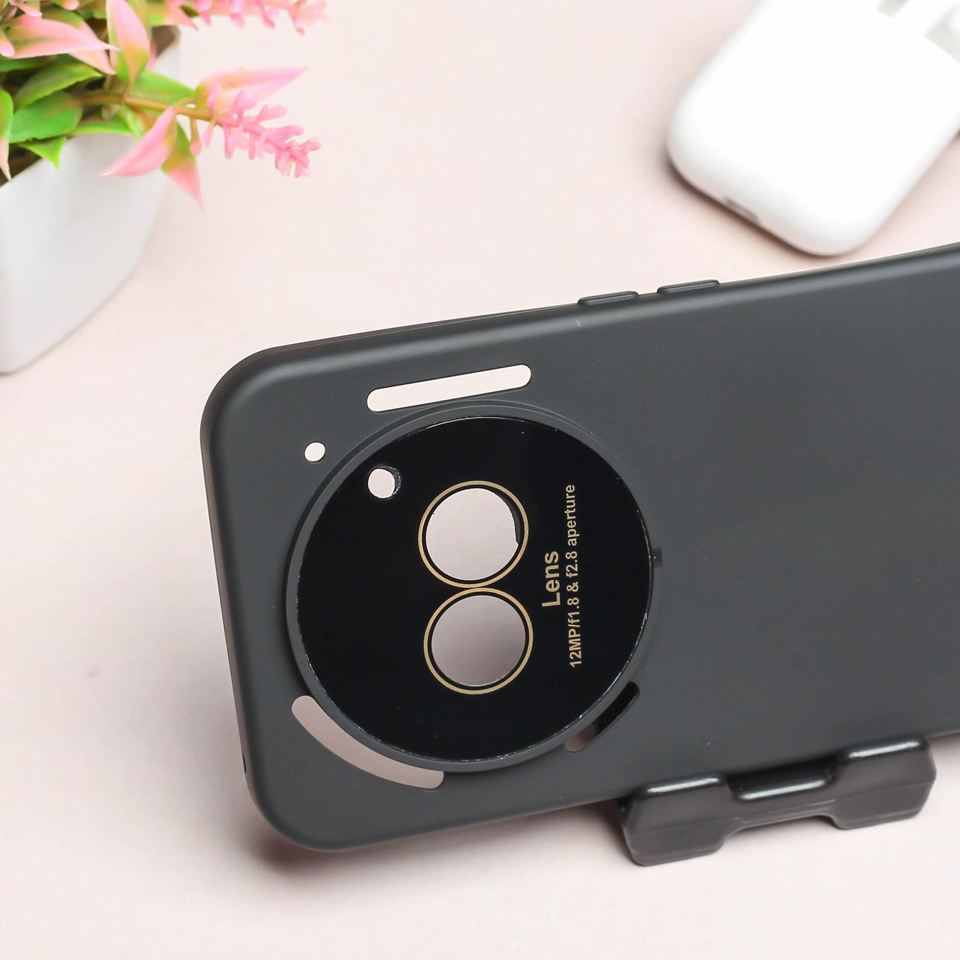 Spoov Luxury  Black Silicone Case for Nothing 2A