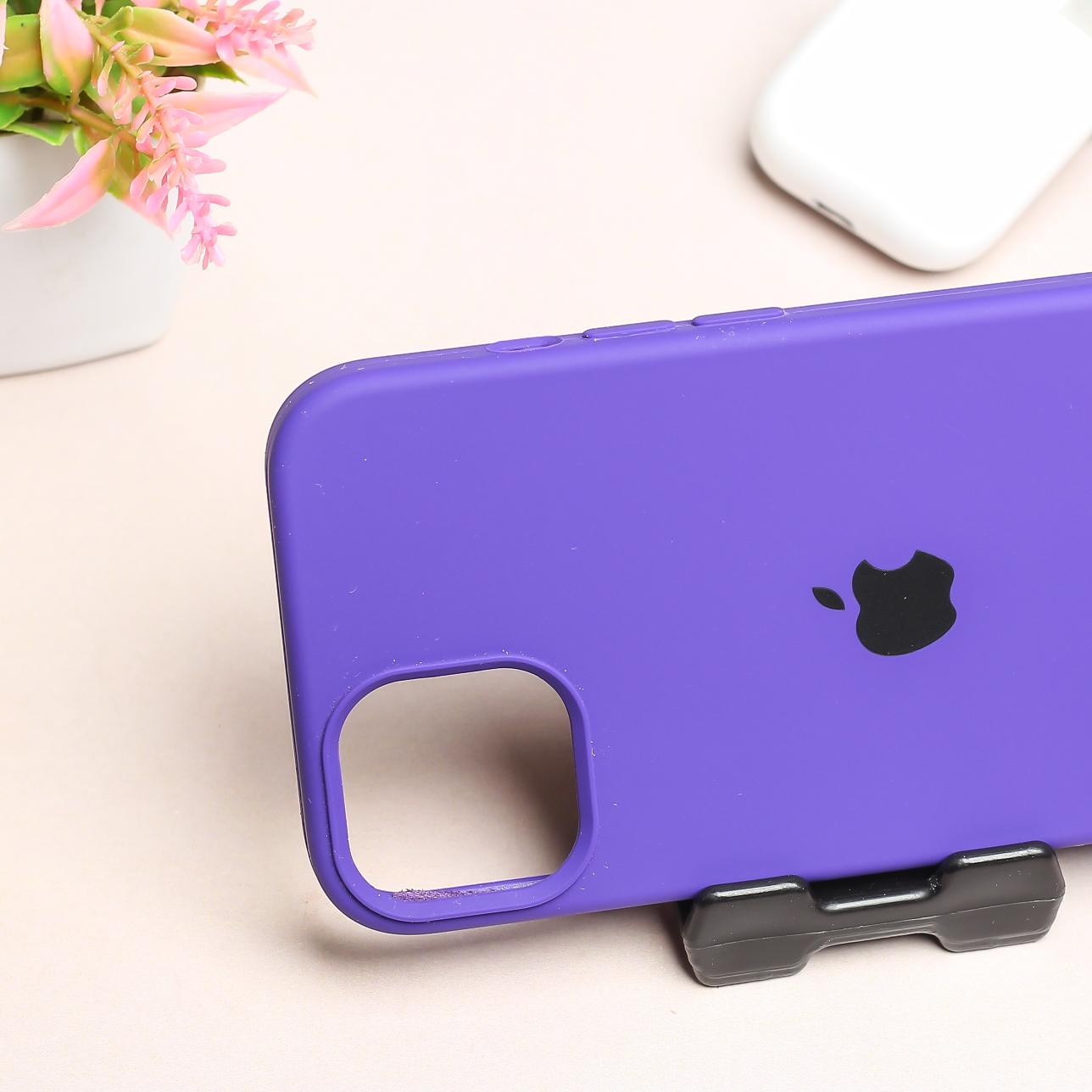Voilet Original Silicone case for Apple iphone 13