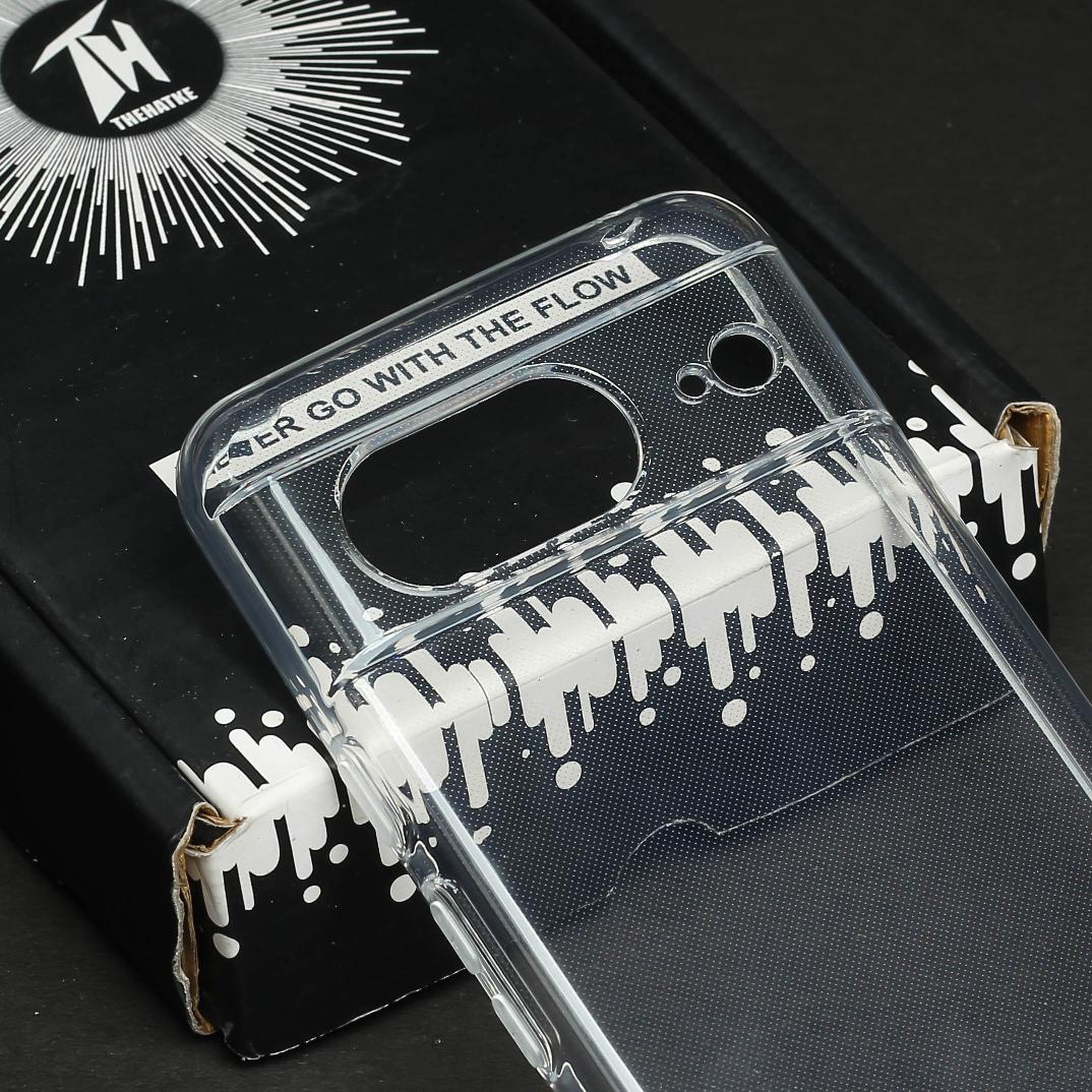 SilicaClear Transparent Silicone Case for Google Pixel 8