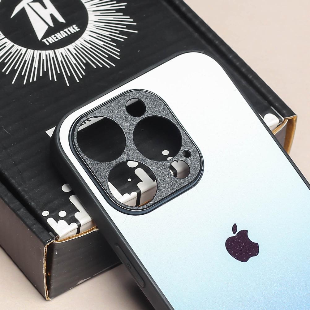 Blue Gradient metal back case for Apple Iphone 11 Pro