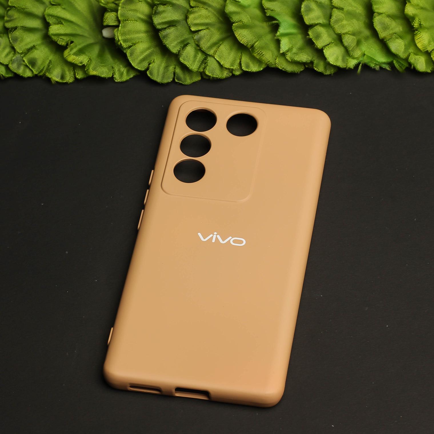 Brown Camera Original Silicone case for Vivo Y200