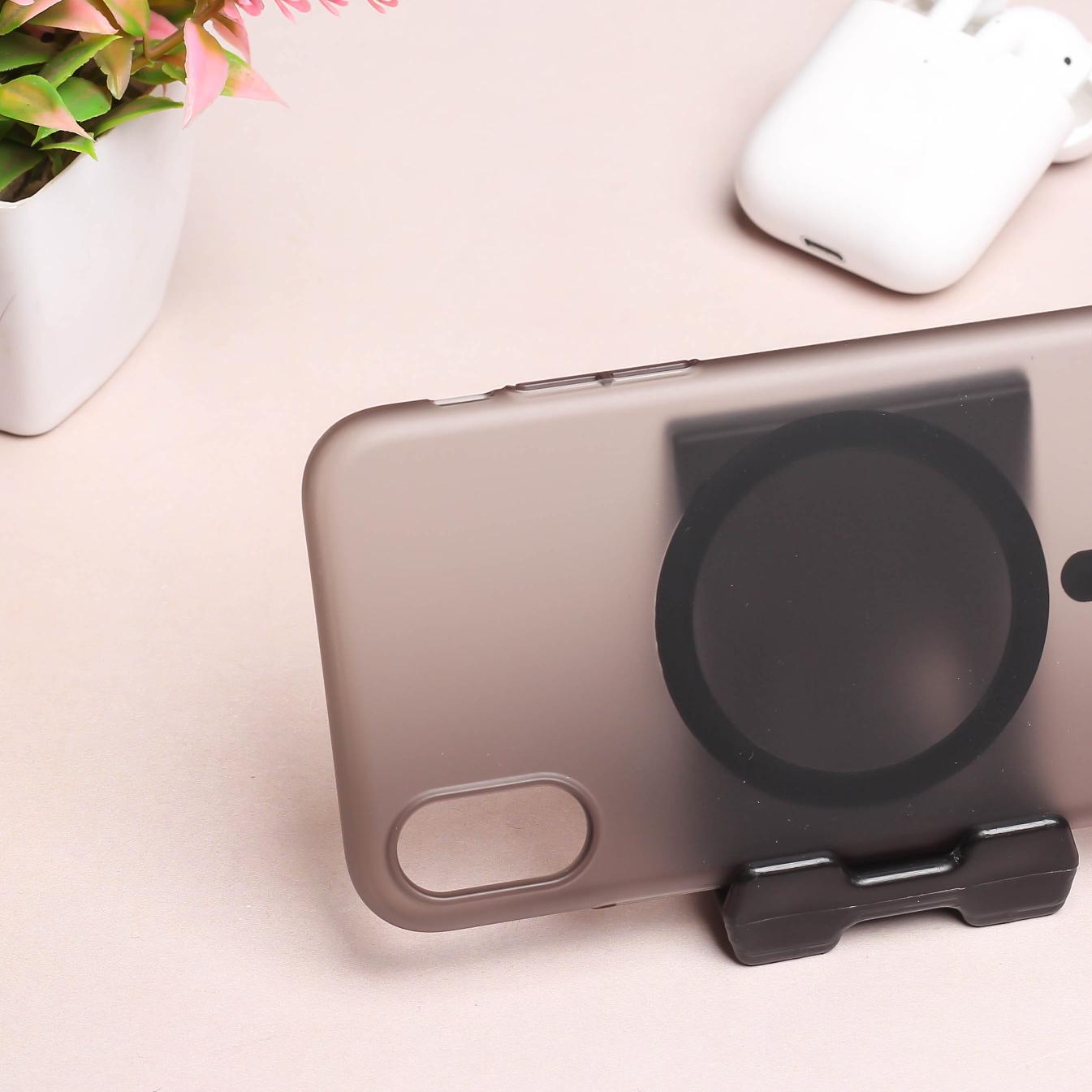 Black Paper Matte Magsafe Case for Apple Iphone X/xs