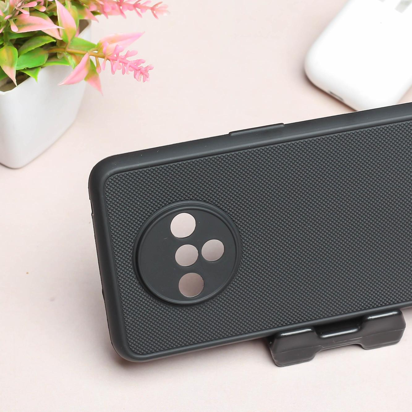 Black Niukin Silicone Case for Oneplus 7t