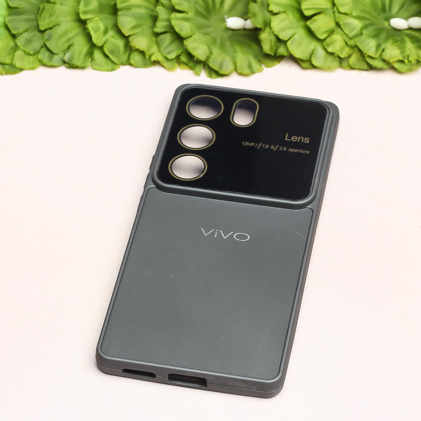 Spoov Luxury Dark Grey Silicone Case for Vivo V29
