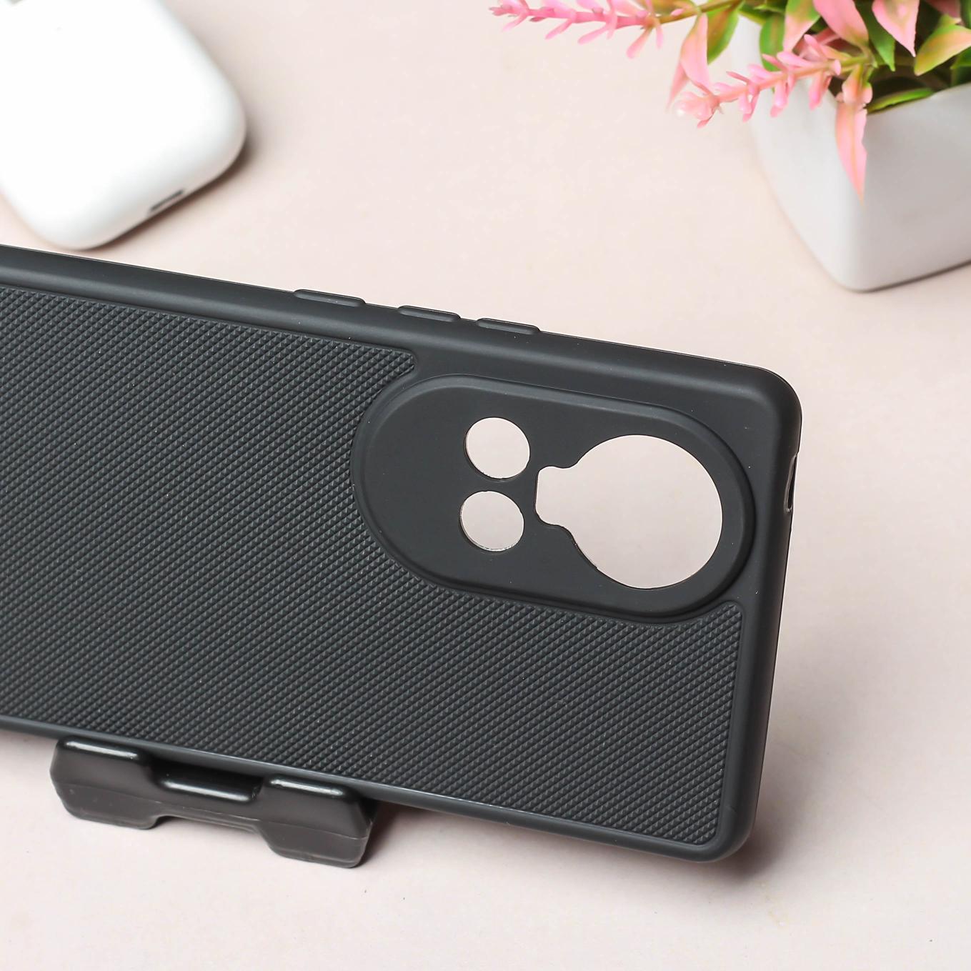 Black Niukin Silicone Case for Oppo Reno 10 Pro