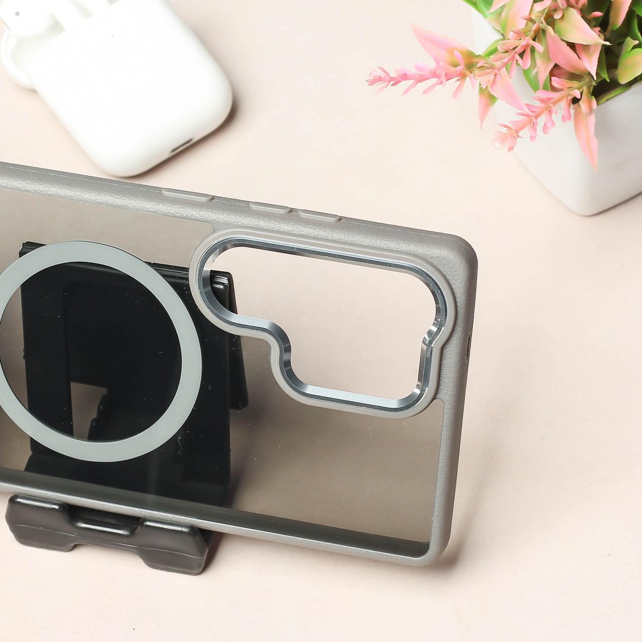 Maruti Grey Magsafe case for Samsung S25 Ultra