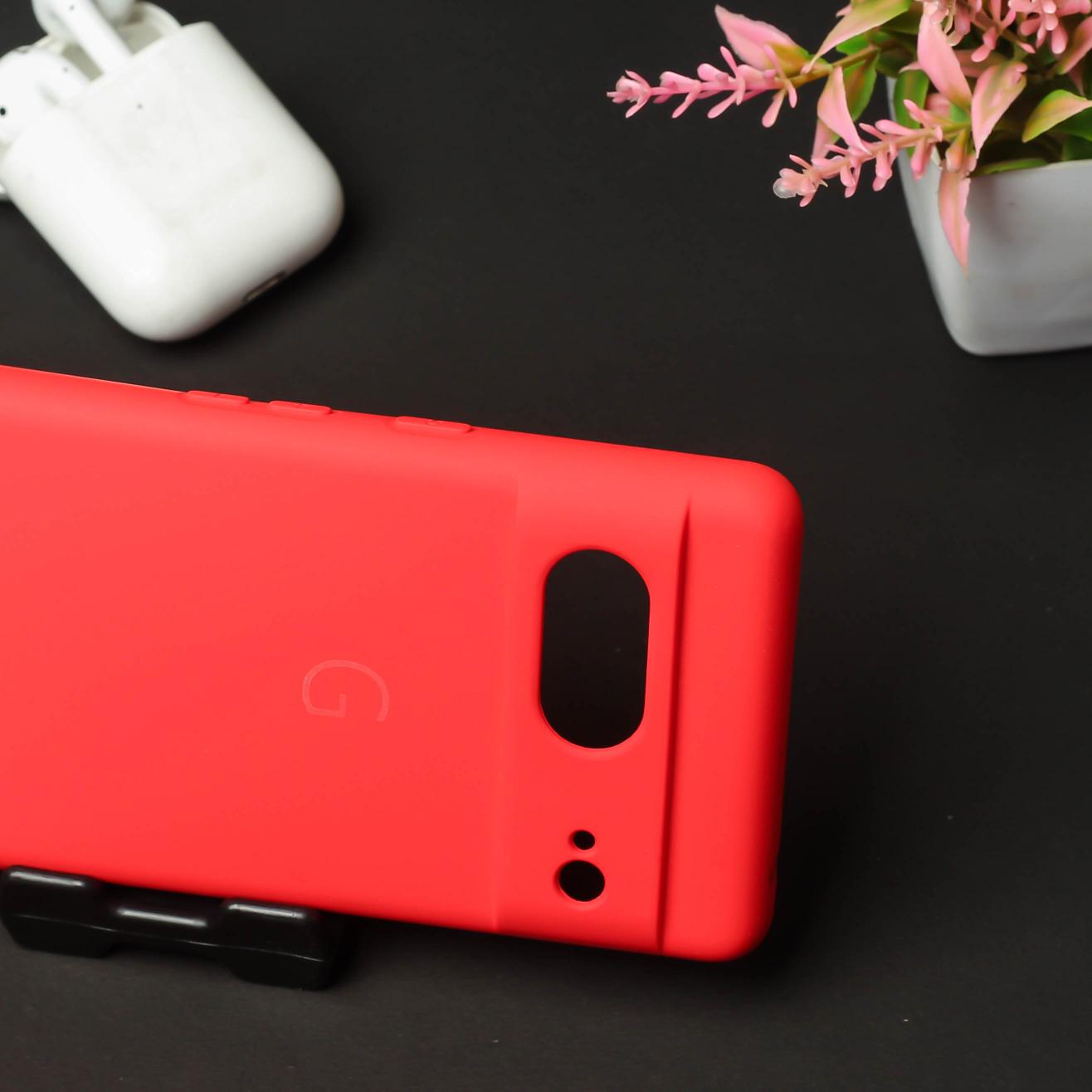 Red Camera Original Silicone case for Google Pixel 7