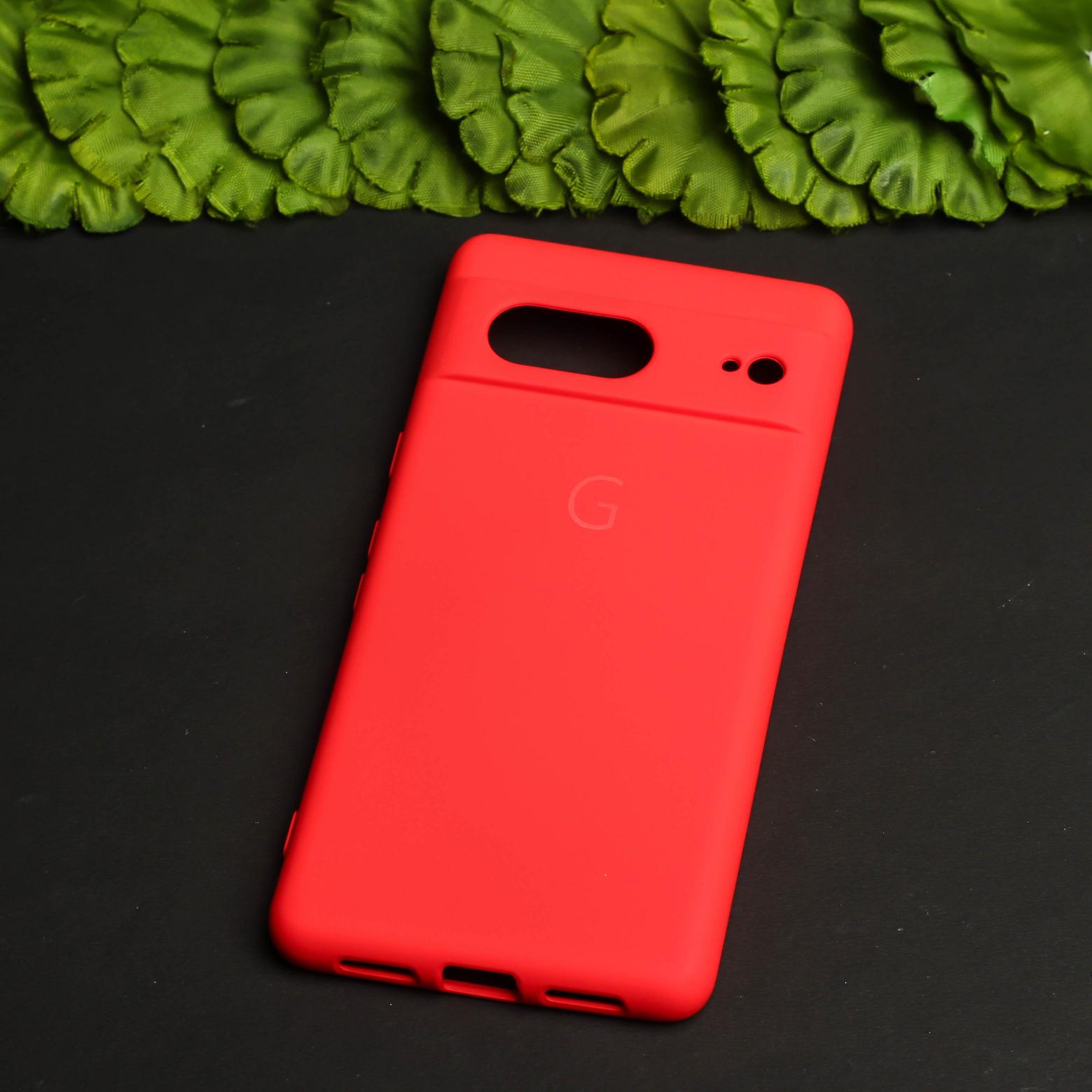 Red Camera Original Silicone case for Google Pixel 7