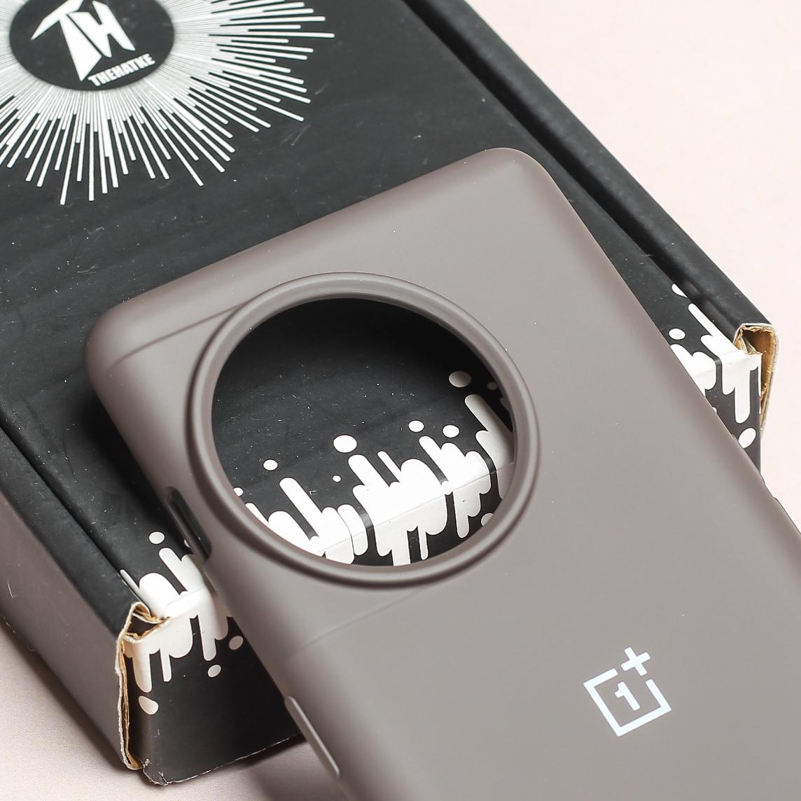 Grey Original Silicone case for Oneplus 11