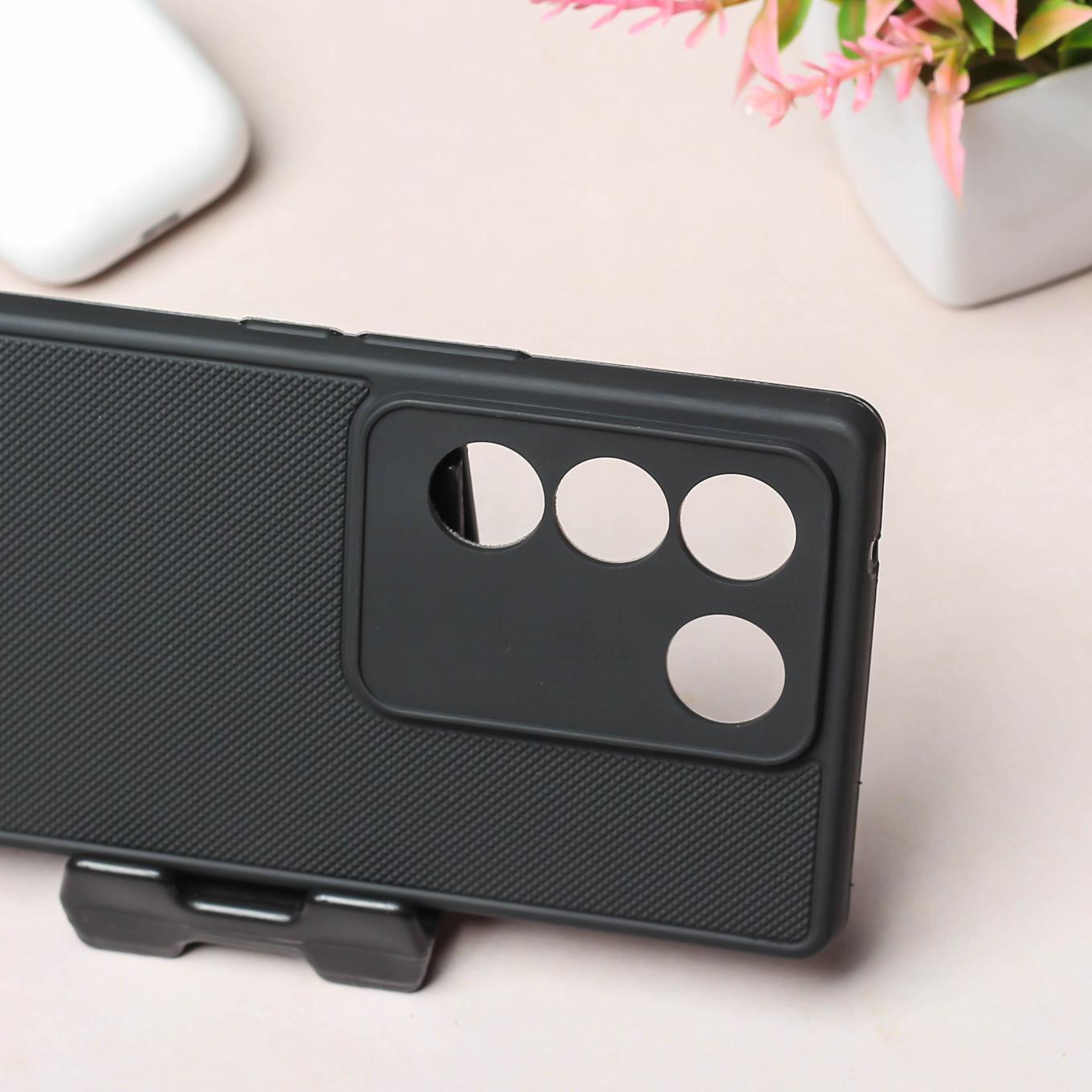 Black Niukin Silicone Case for Vivo V27