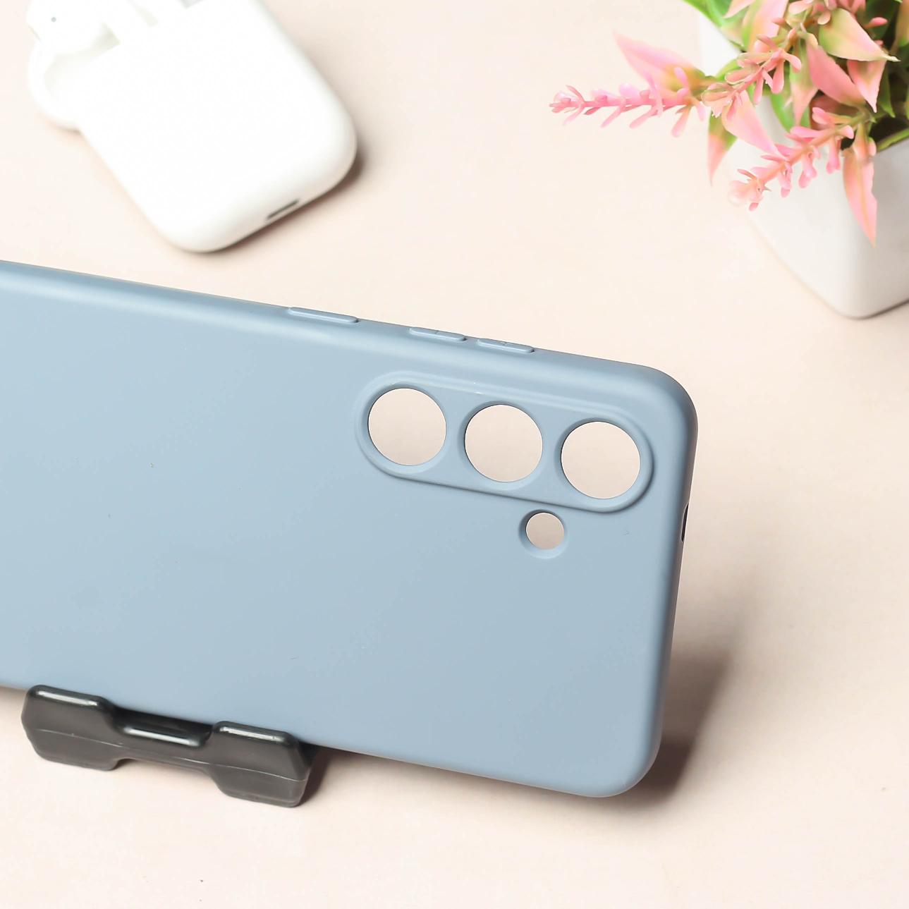 Pastel Purple Camera Original Silicone case for Samsung S25