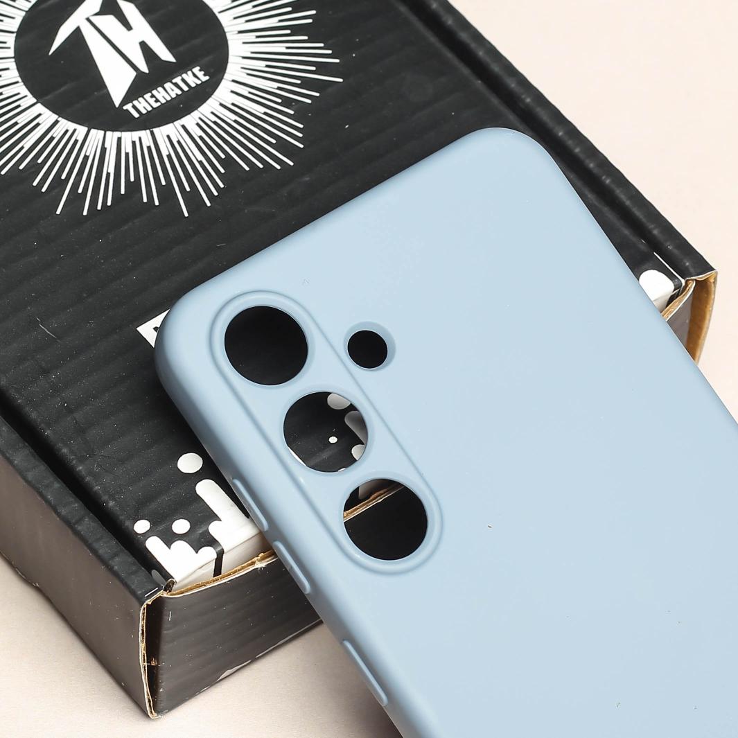 Pastel Purple Camera Original Silicone case for Samsung S25