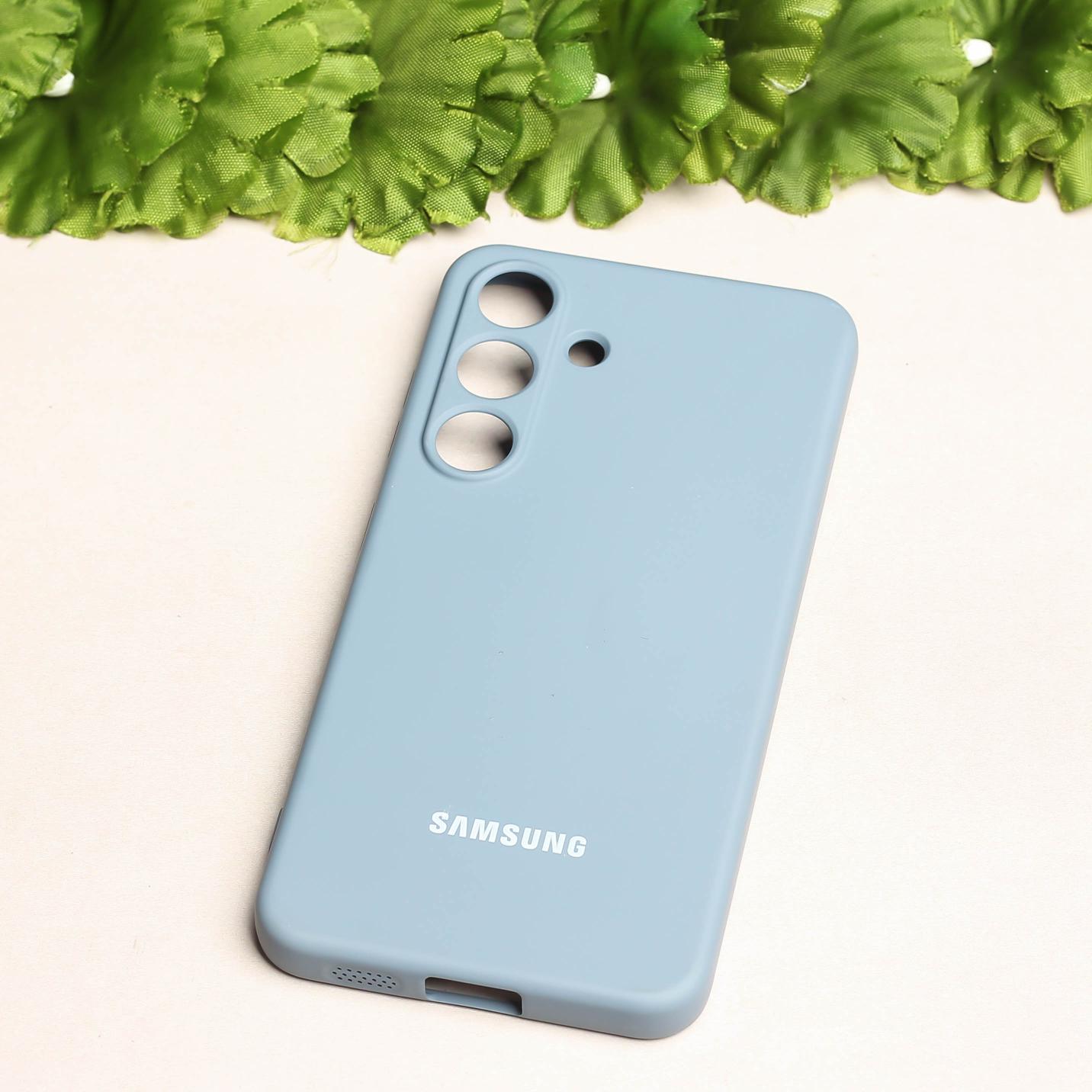 Pastel Purple Camera Original Silicone case for Samsung S25