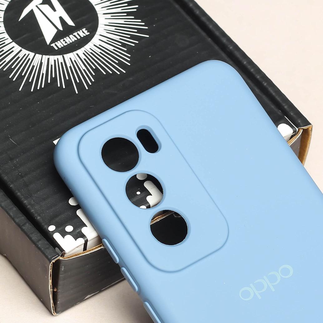Blue Camera Original Silicone case for Oppo Reno 12