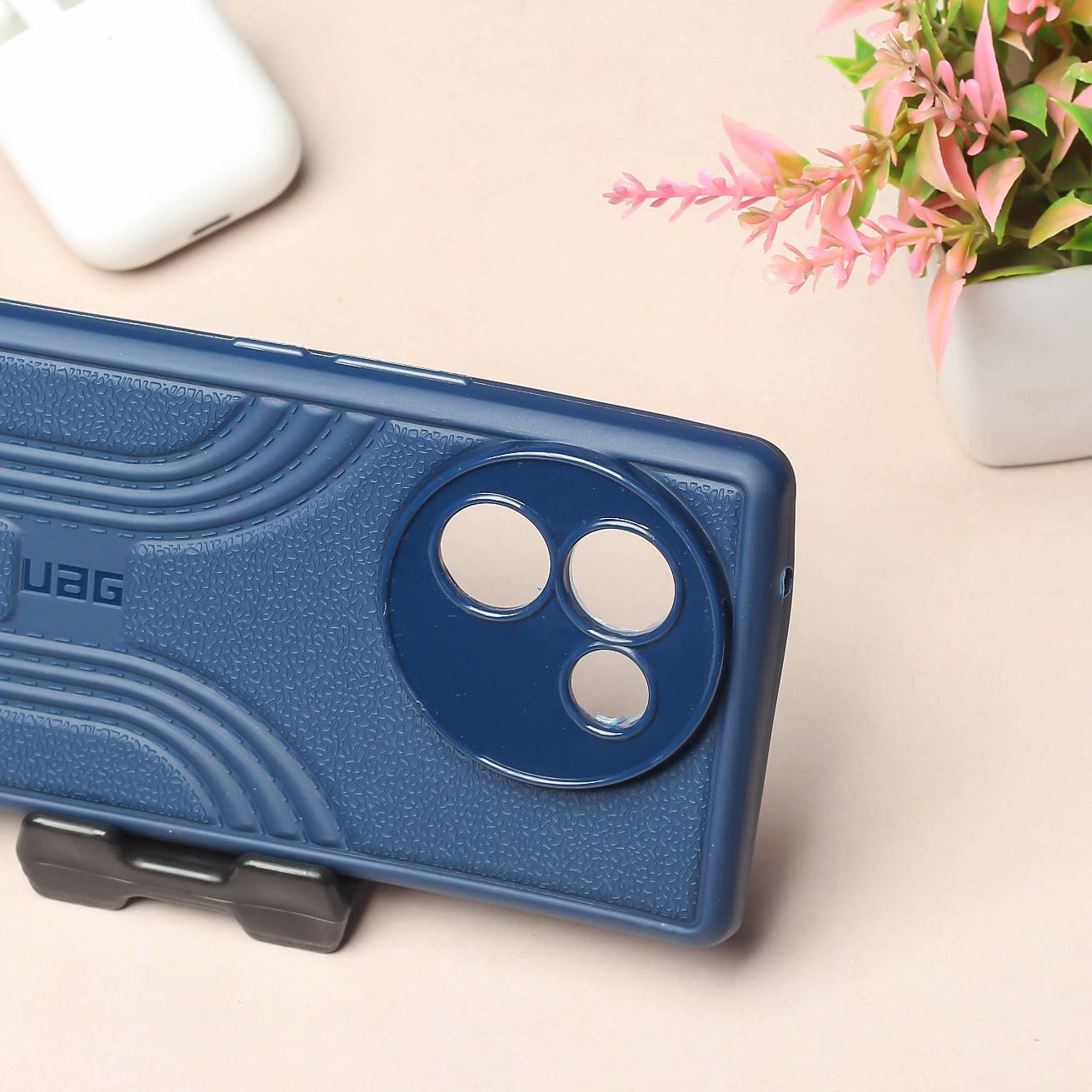 Blue UAG RidgeLine Silicone Case for Vivo V30e