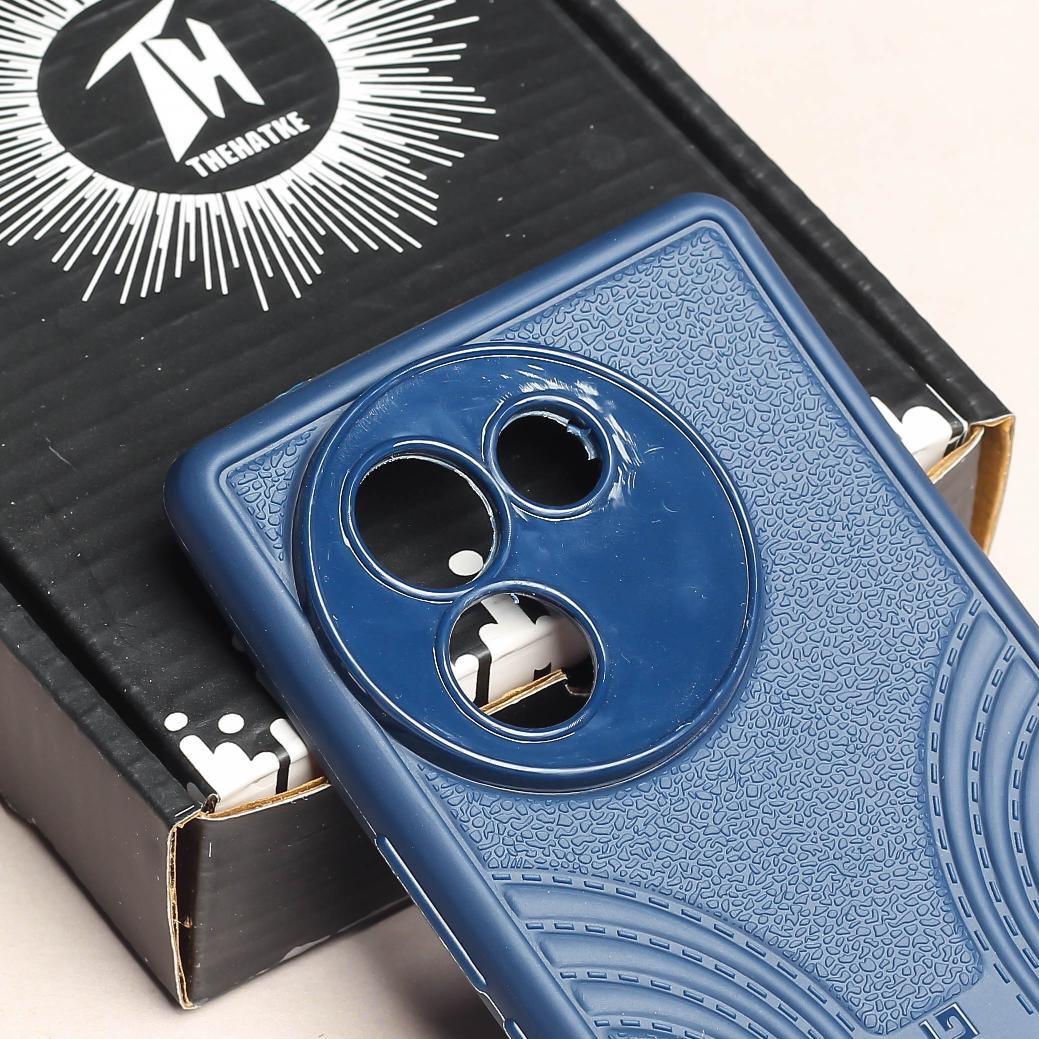 Blue UAG RidgeLine Silicone Case for Vivo V30e