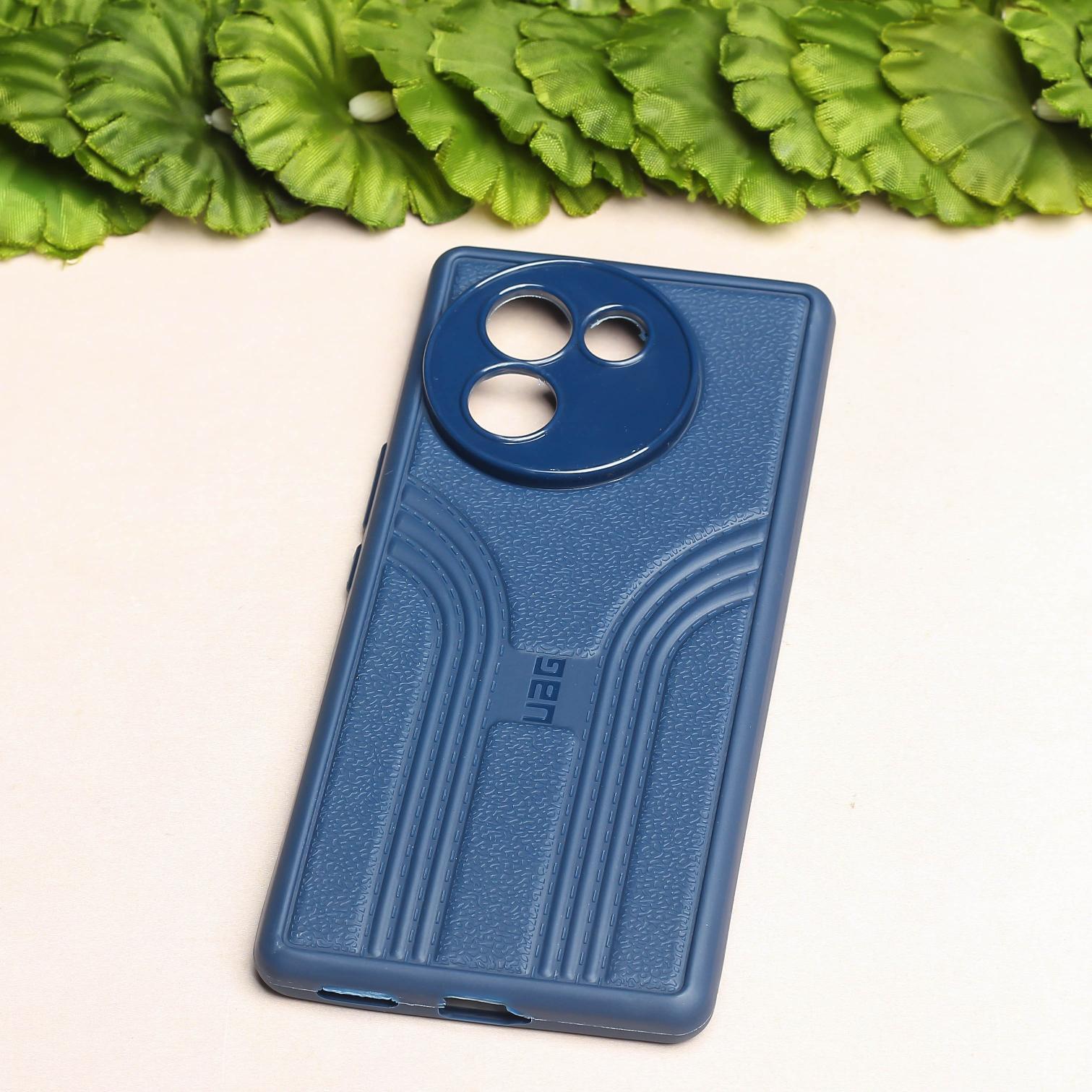 Blue UAG RidgeLine Silicone Case for Vivo V30e