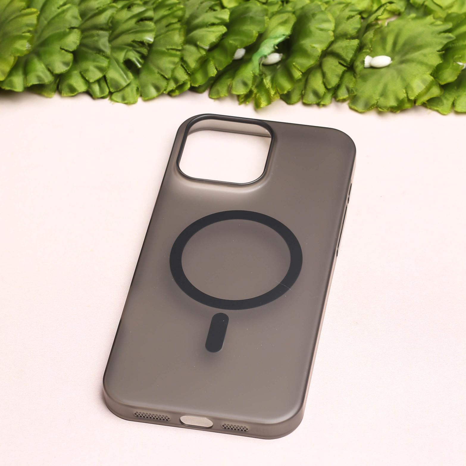 Black Paper Matte Magsafe Case for Apple Iphone 13 Pro Max