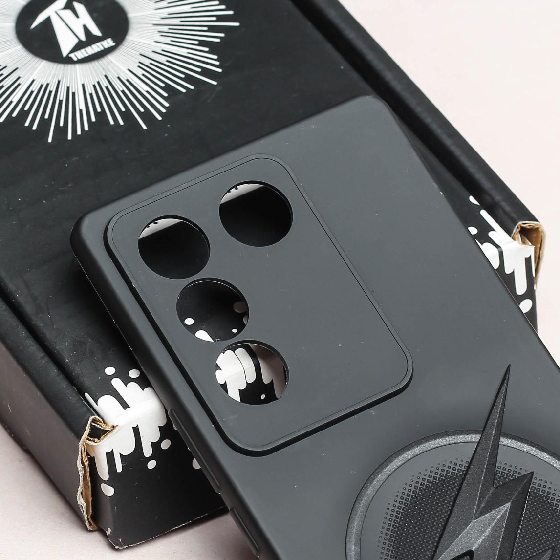 F-Superhero Engraved silicon Case for Vivo V27 5g