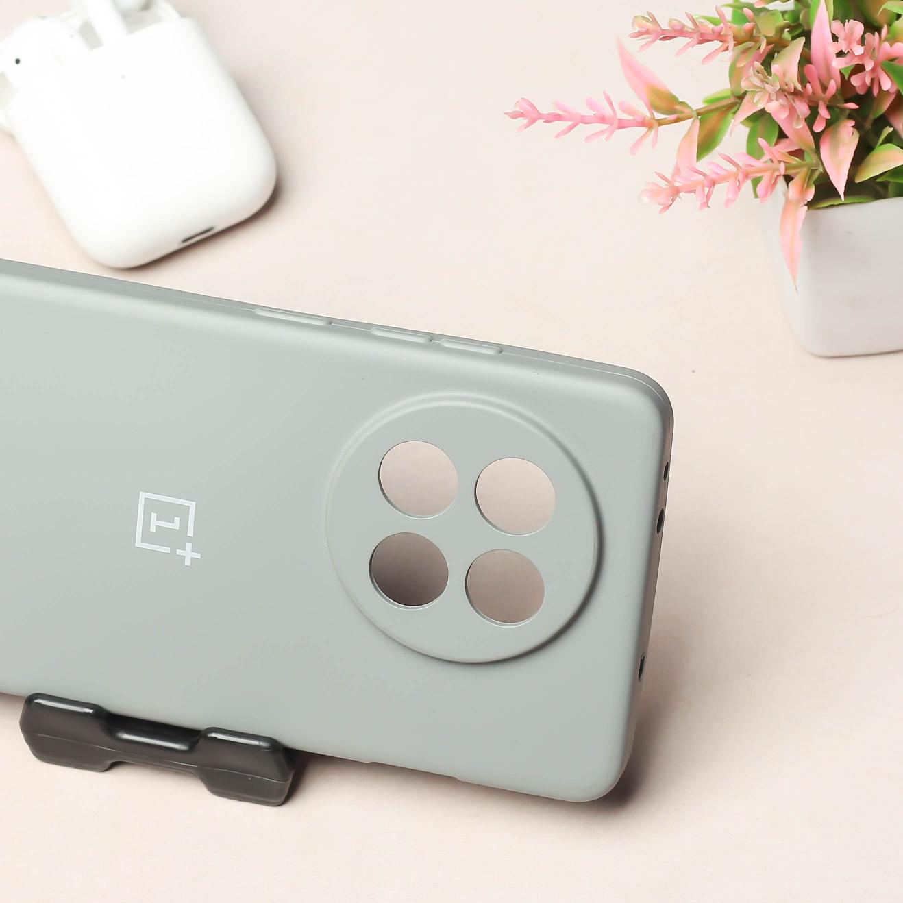 Light Grey Camera Original Silicone case for Oneplus 13R