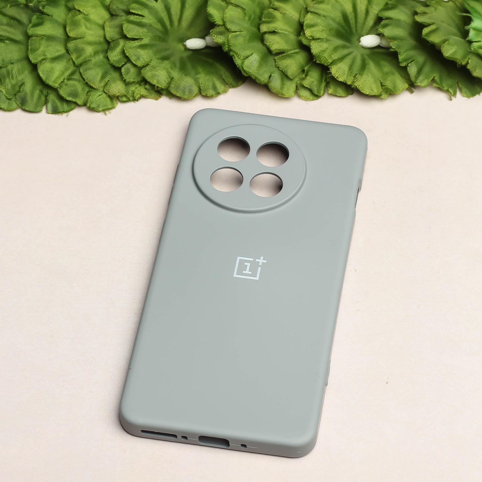 Light Grey Camera Original Silicone case for Oneplus 13R
