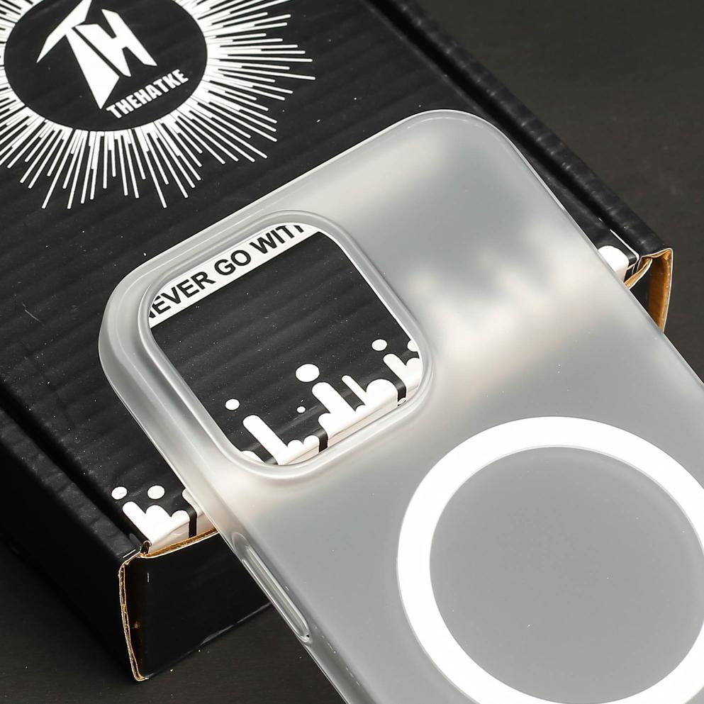 White Paper Matte Magsafe Case for Apple Iphone 13 Pro Max