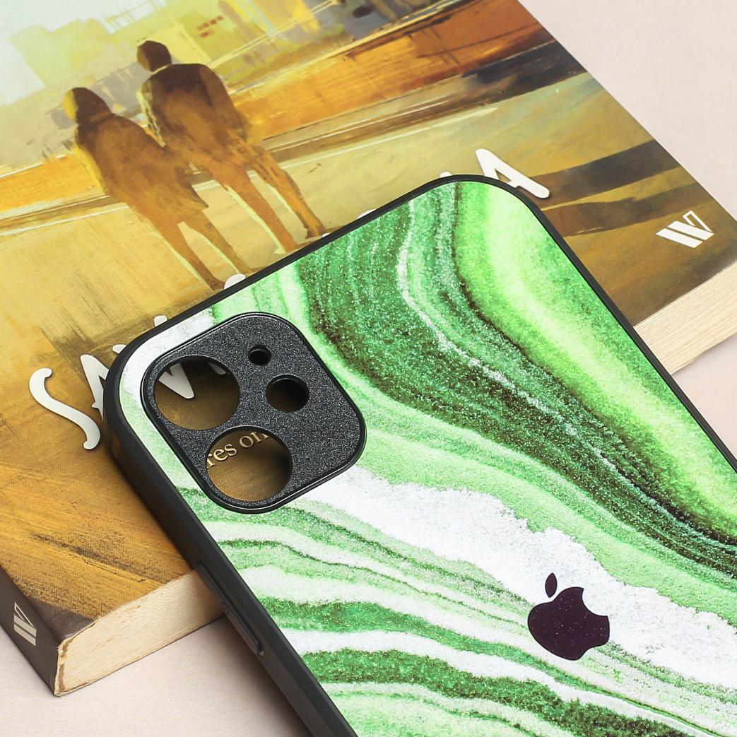 Greenstone Essence metal back case for Apple Iphone 12