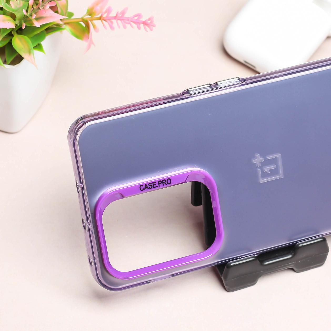 Purple Rgiem Slim Slicone Non-Yellowing Protective Case for Oneplus Nord 3