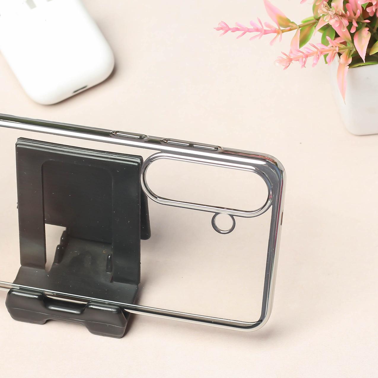 EW Silver Transparent case for Samsung S25