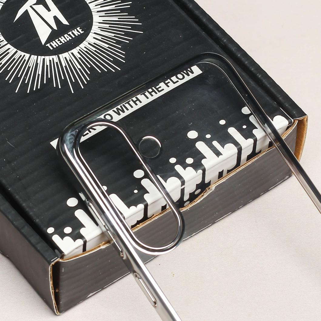 EW Silver Transparent case for Samsung S25