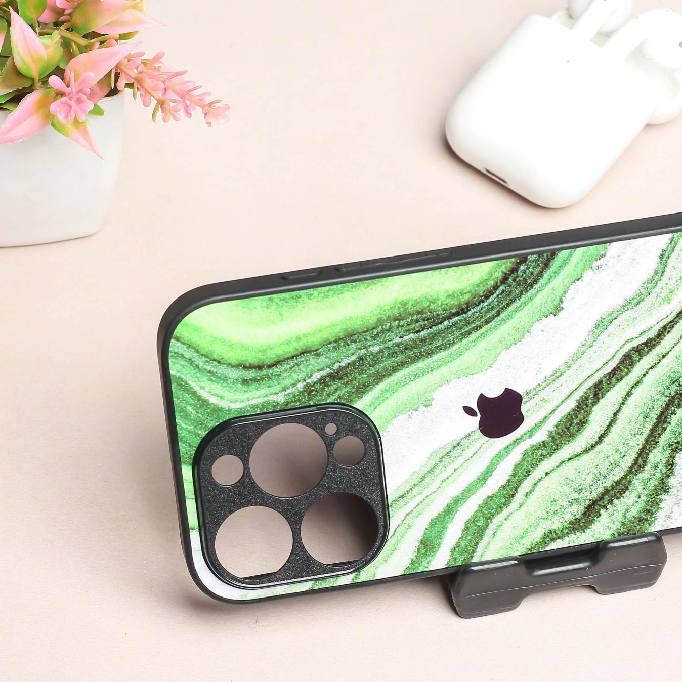 Greenstone Essence metal back case for Apple Iphone 13 Pro Max