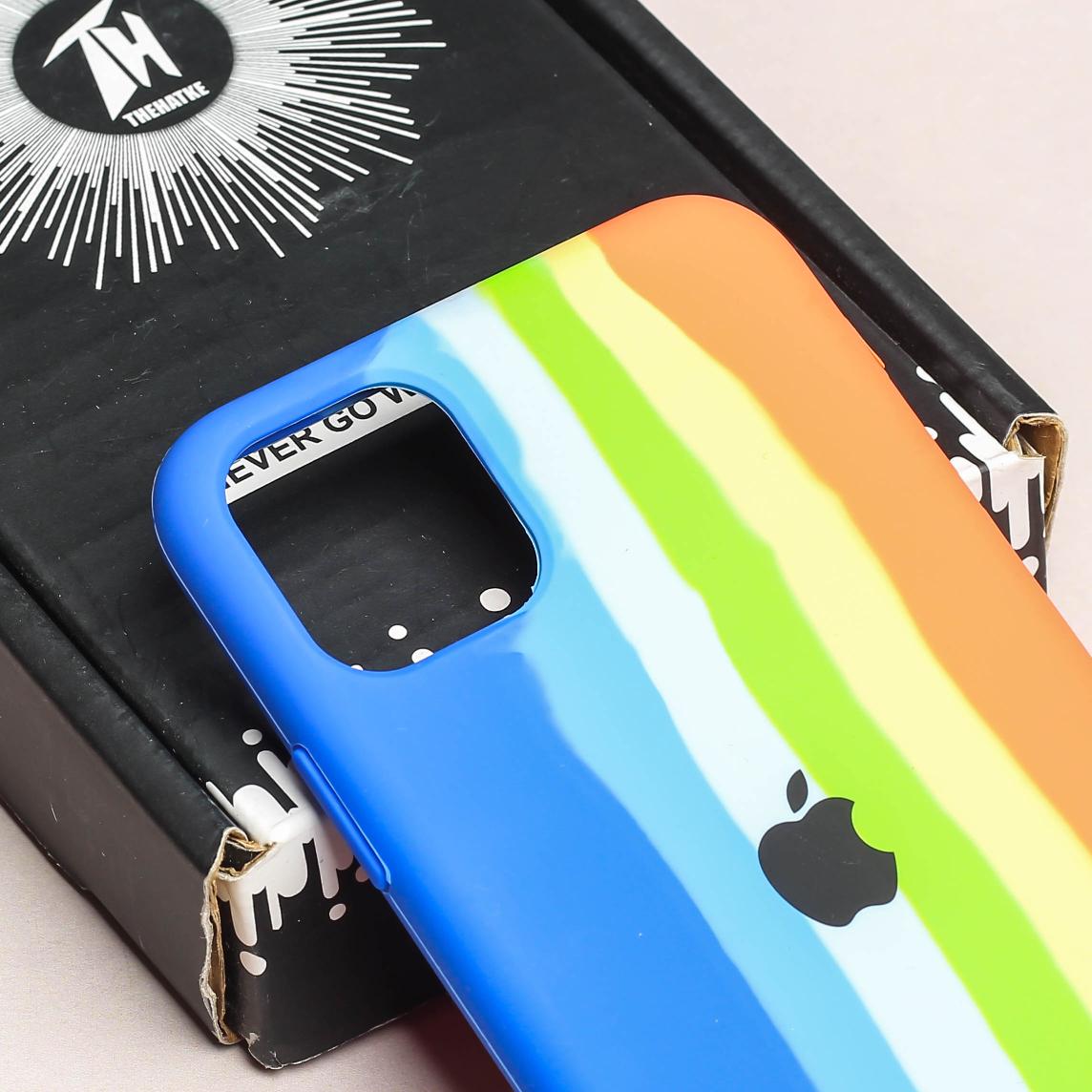 PATTERN 2 Rainbow Silicone Case for Apple iphone 11 Pro