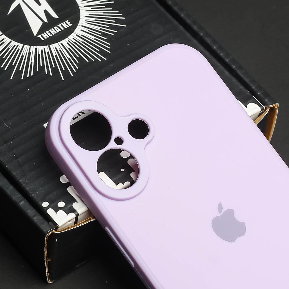 Purple Candy Silicone Case for Apple Iphone 16
