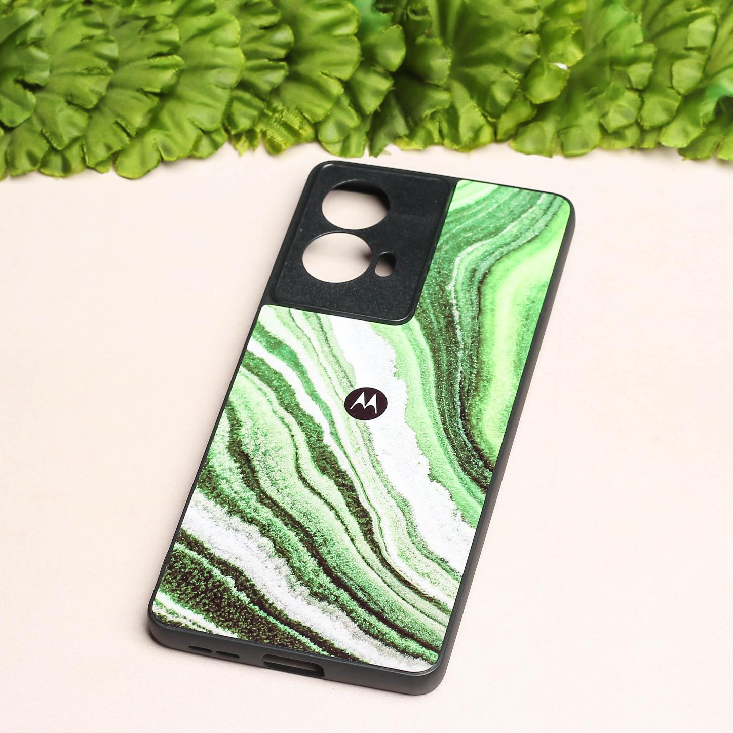 Greenstone Essence metal back case for Moto G85