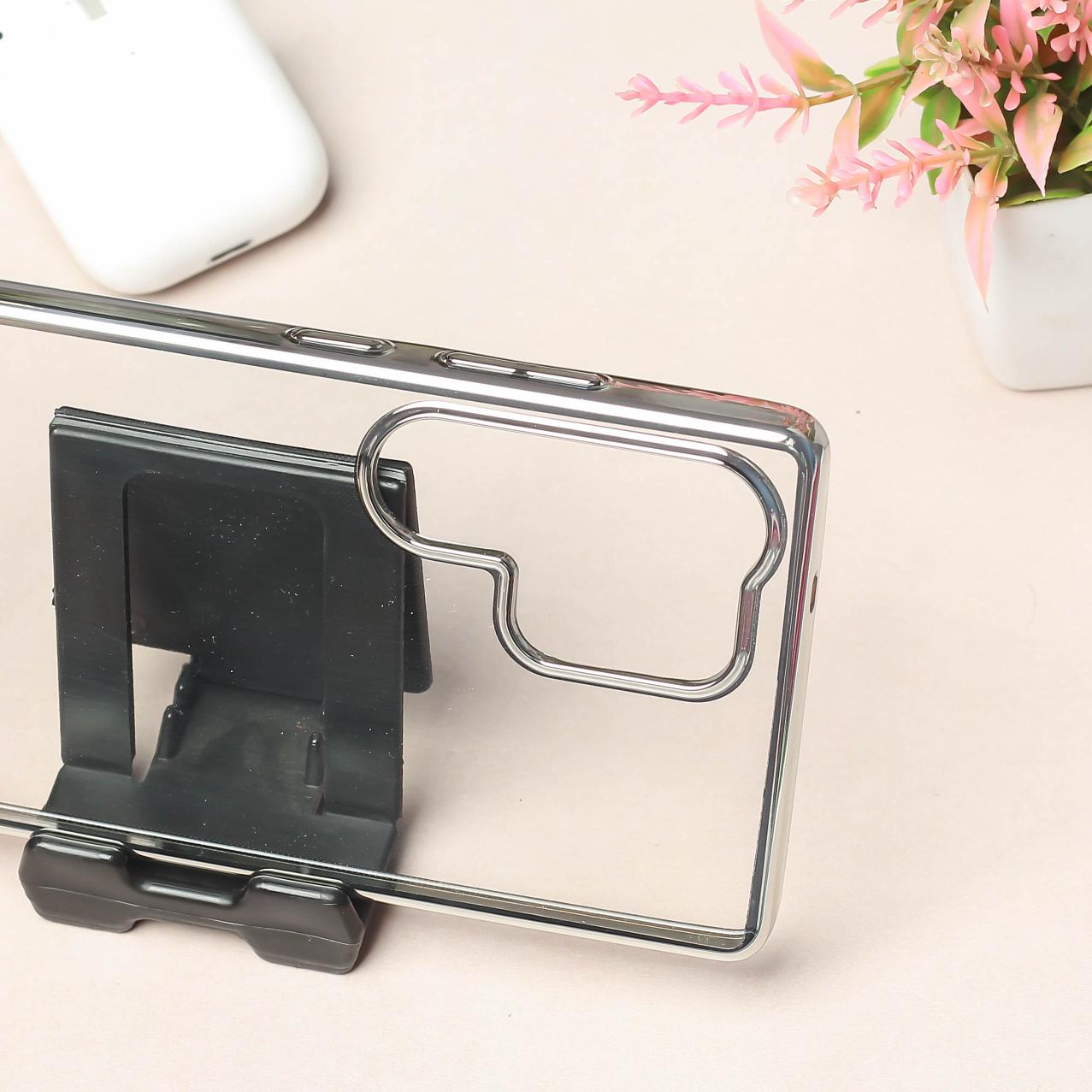 EW Silver Transparent case for Samsung S25 Ultra