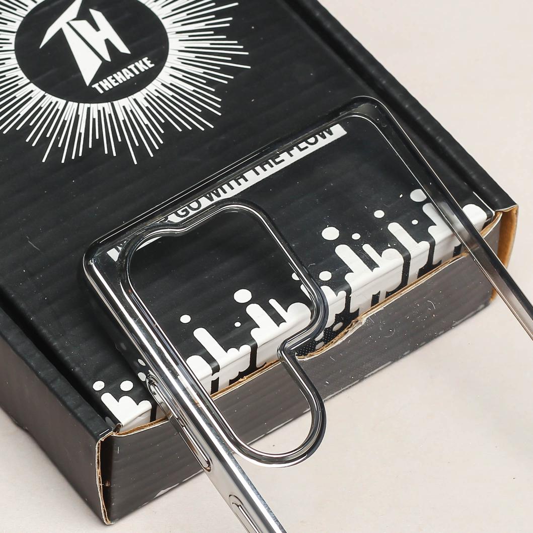 EW Silver Transparent case for Samsung S25 Ultra