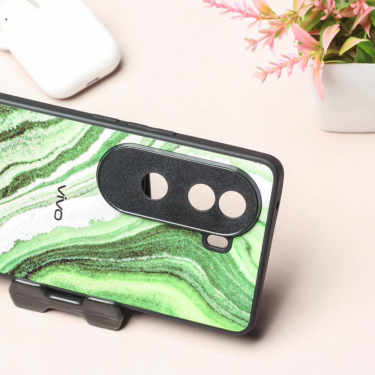 Greenstone Essence metal back case for Vivo V40