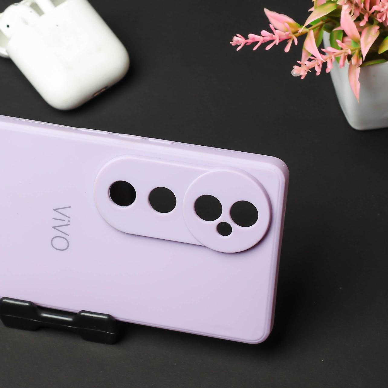 Purple Candy silicone Case for Vivo V40
